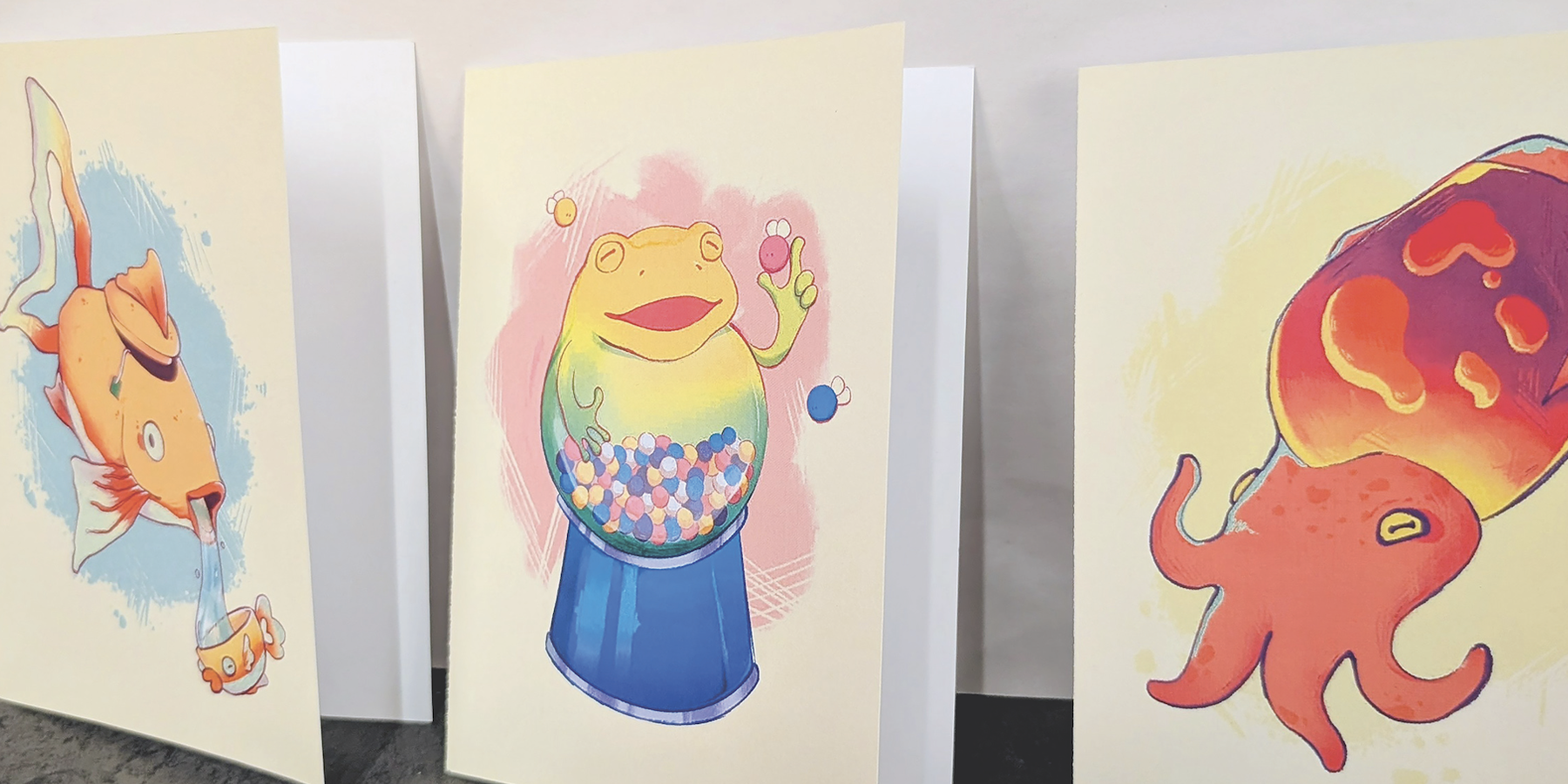 Illustrated Note Cards